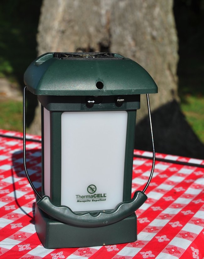 Our little ThermaCELL mosquito repellant was a terrific gadget to have on hand.