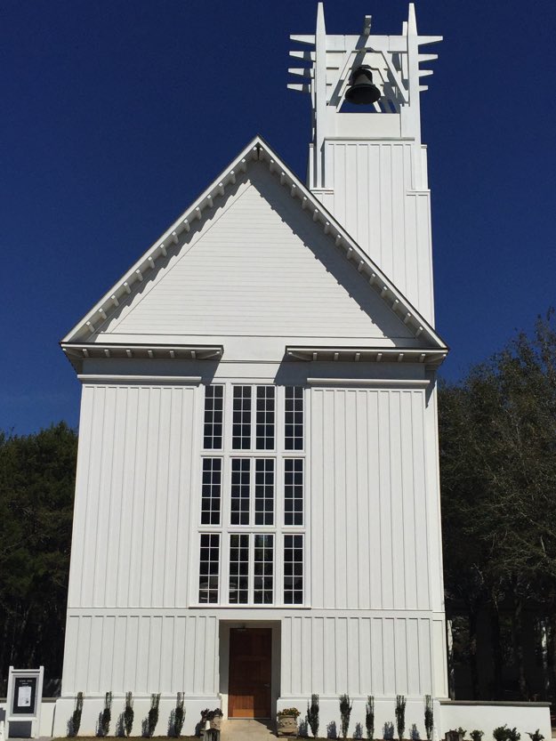 A gorgeous church in Seaside, Florida