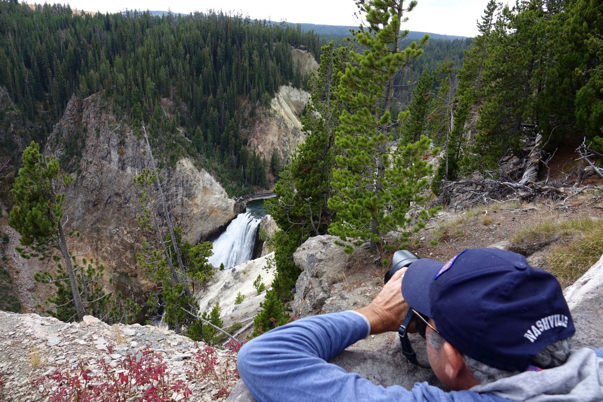 Bob spent time at the canyon capturing images of the falls