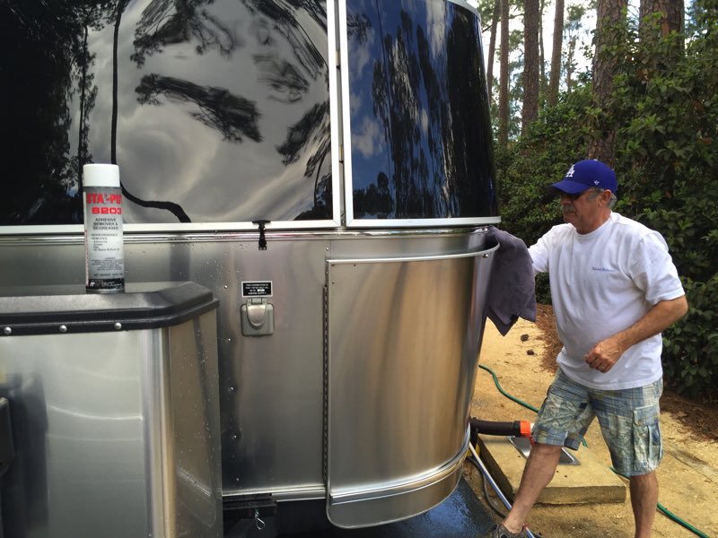 Washing the June Bug